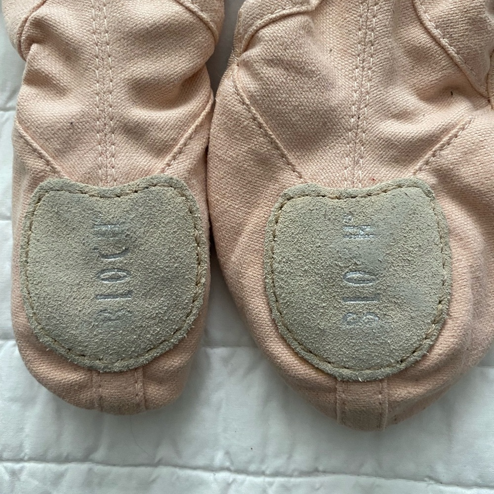 Bloch Pro Elastic Canvas Pink Ballet Shoes - Picture 6 of 8